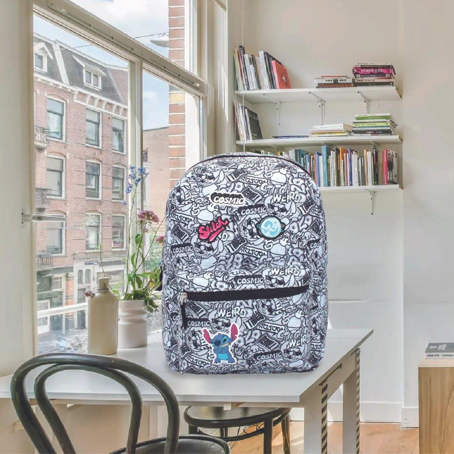 Mochila Stitch Escolar Disney Original Infantil Diseños-2