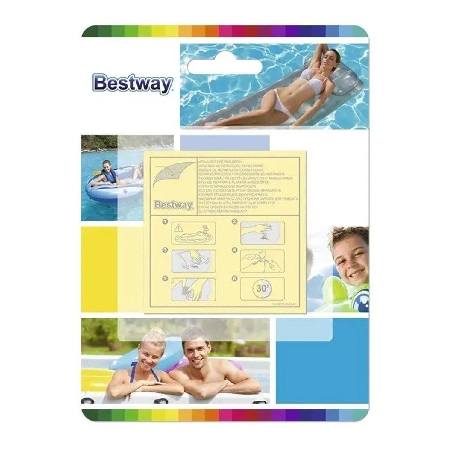 Parche Para Piscina De Alta Resistencia Bestway 62068-1