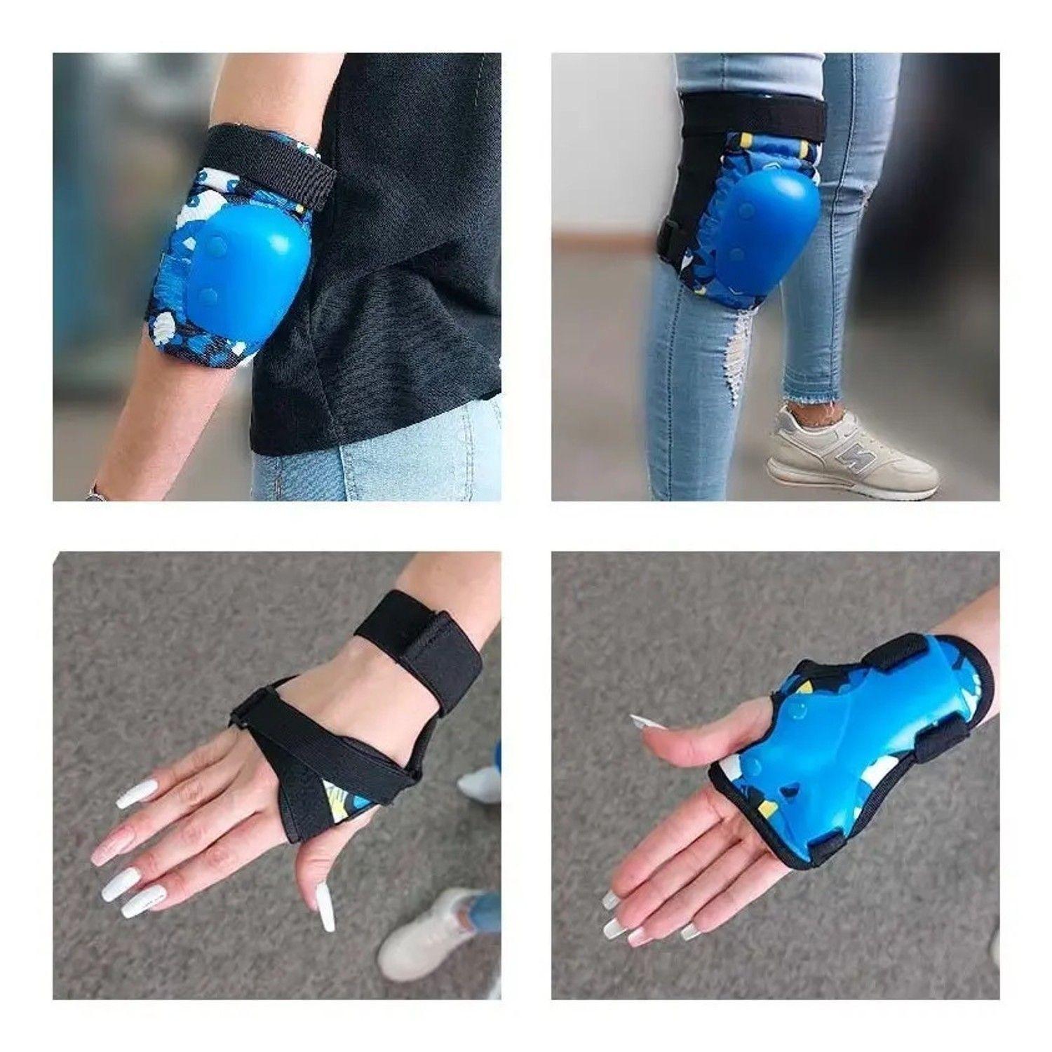 Set De Proteccion Para Niños Codera Rodillera Muñequera-2