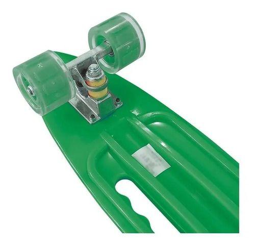 Skate Penny Cruiser Patineta Green Monster Ruedas Led Niños-3