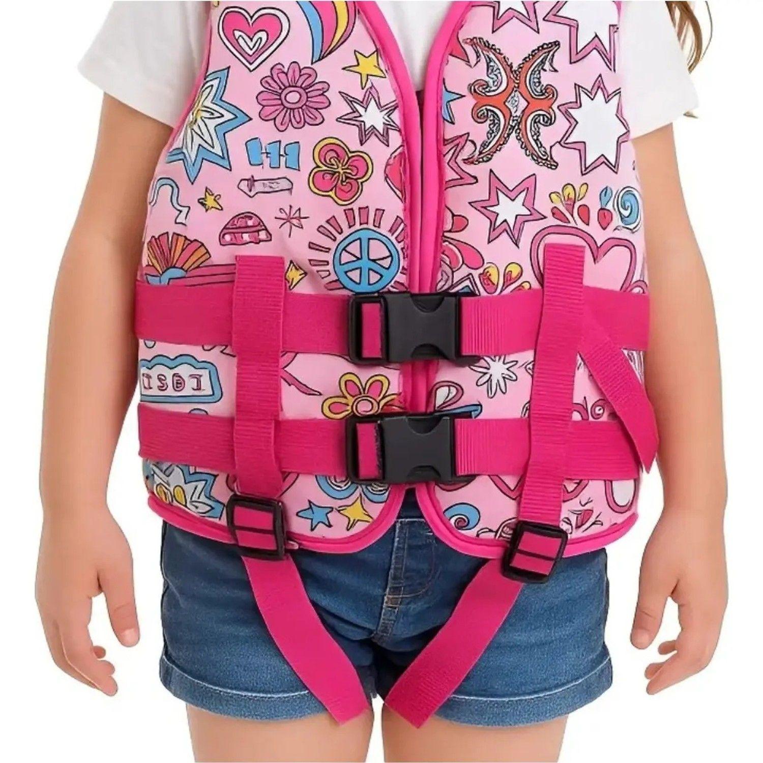 Chaleco Salvavidas Infantil Ajustable Summer Pool24k Piscina-2