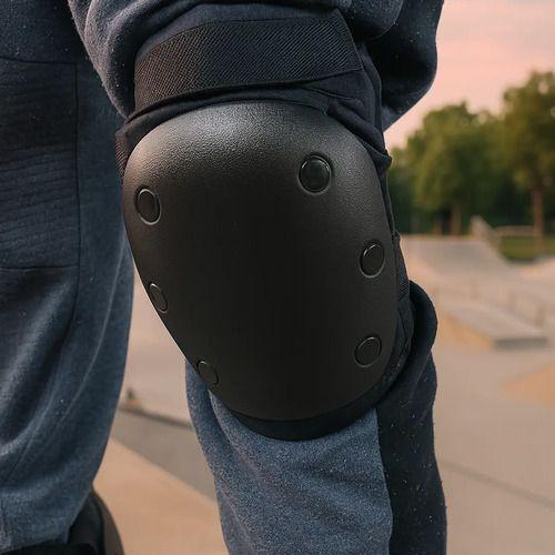 Set De Protección Adultos Rodillera Codera Muñequera Negro-2