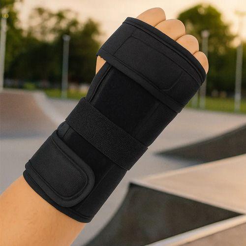 Set De Protección Adultos Rodillera Codera Muñequera Negro-7