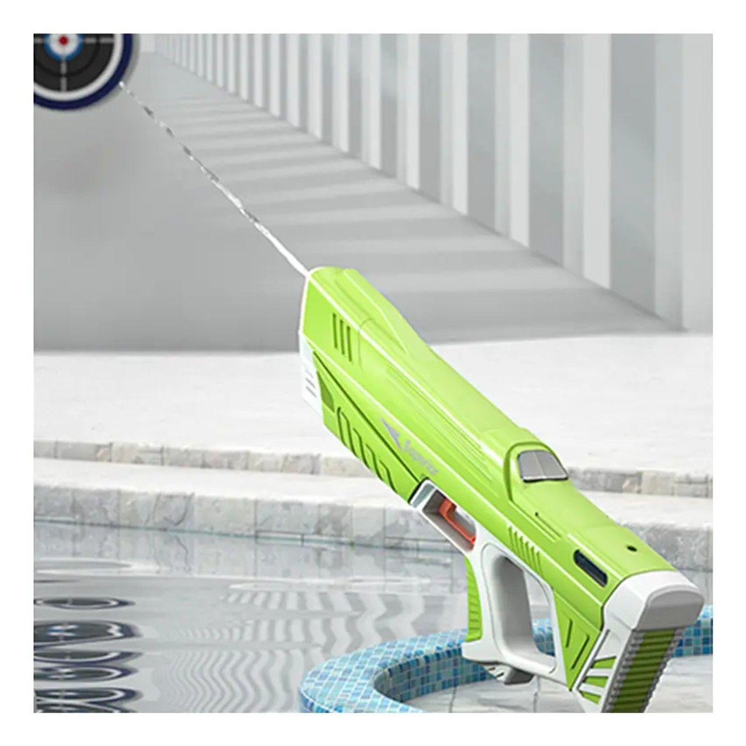 Pistola De Agua Eléctrica Succion Automatica Niños Juguete-3