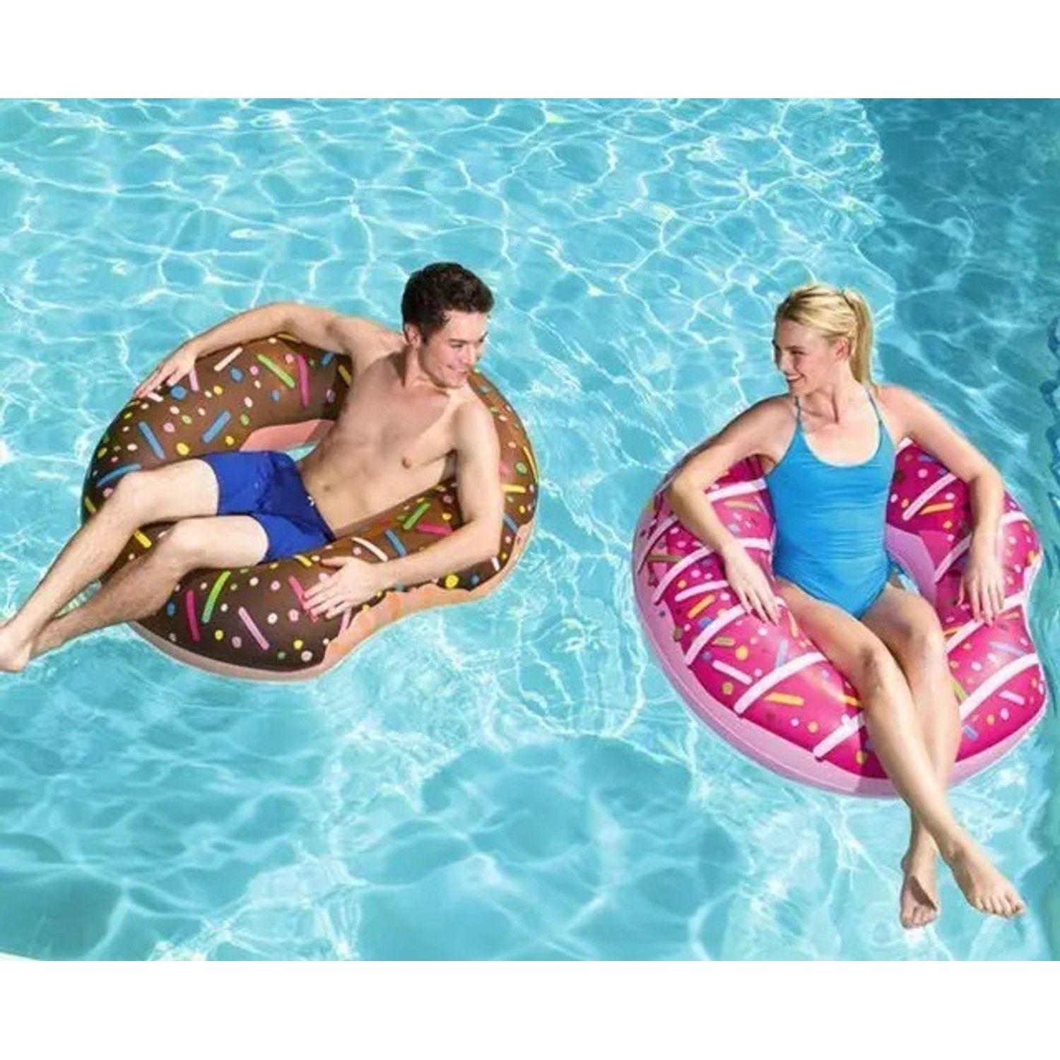 Flotador Dona Donuts Chocolate Bestway Inflable / Lhua Store-1