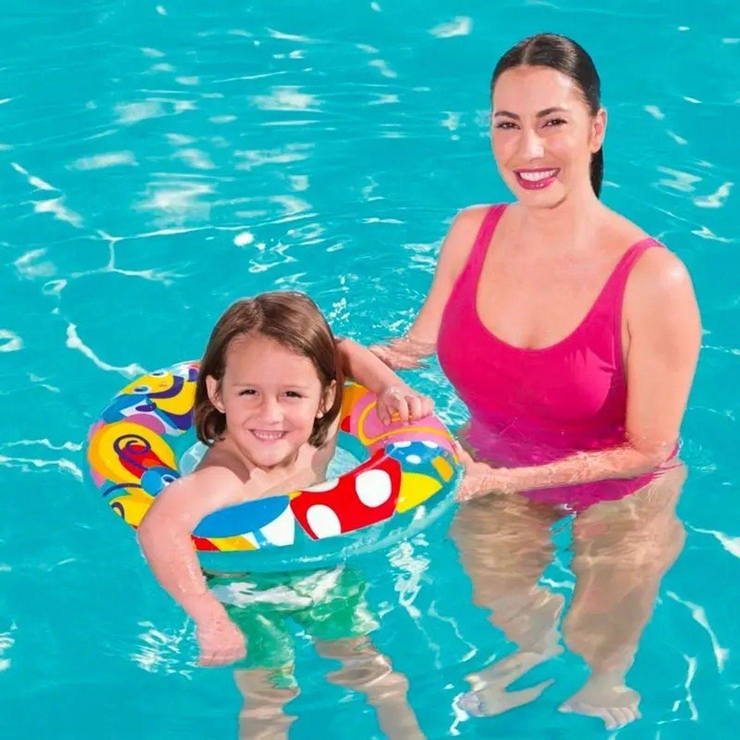 Flotador Inflable Aro Aventuras Del Mar 56cm Bestway 36013-1