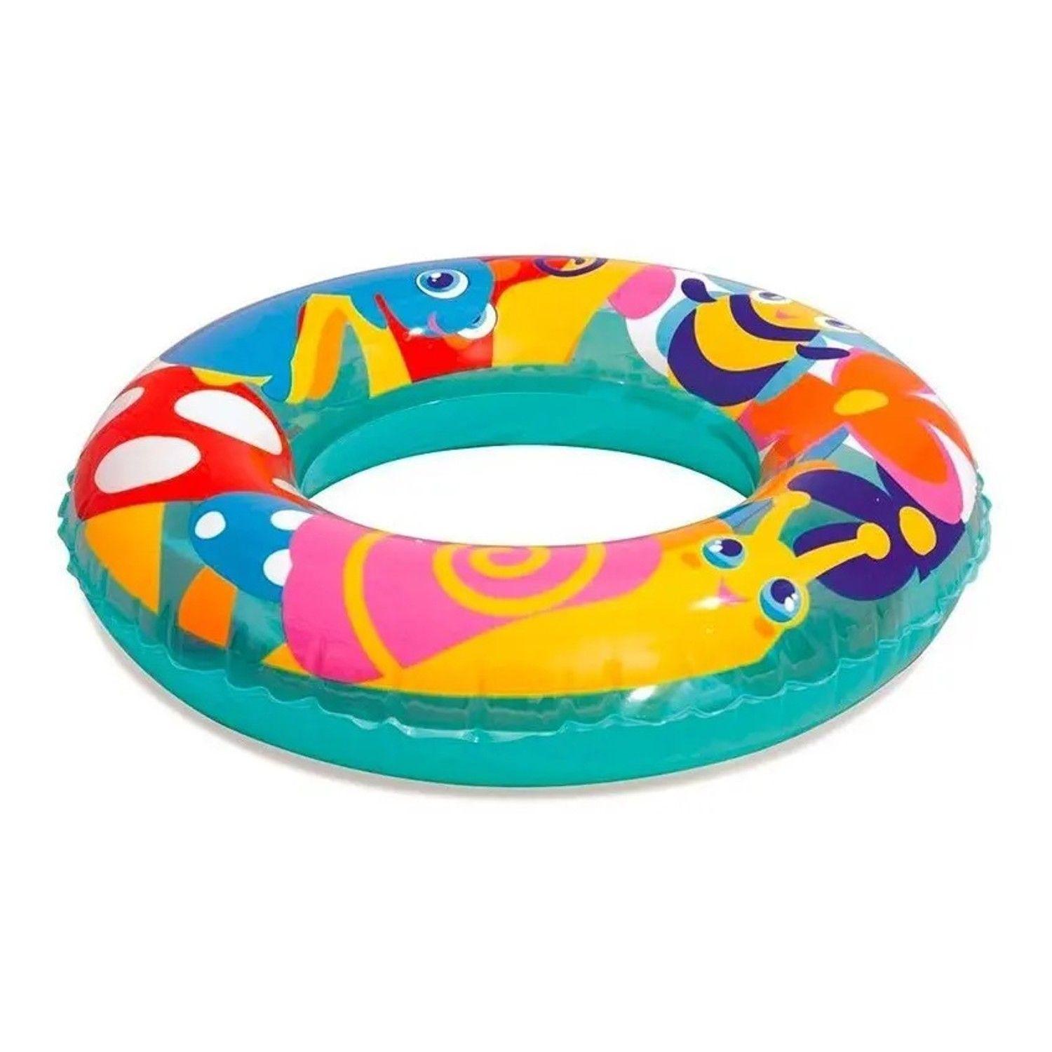 Flotador Inflable Aro Aventuras Del Mar 56cm Bestway 36013-4