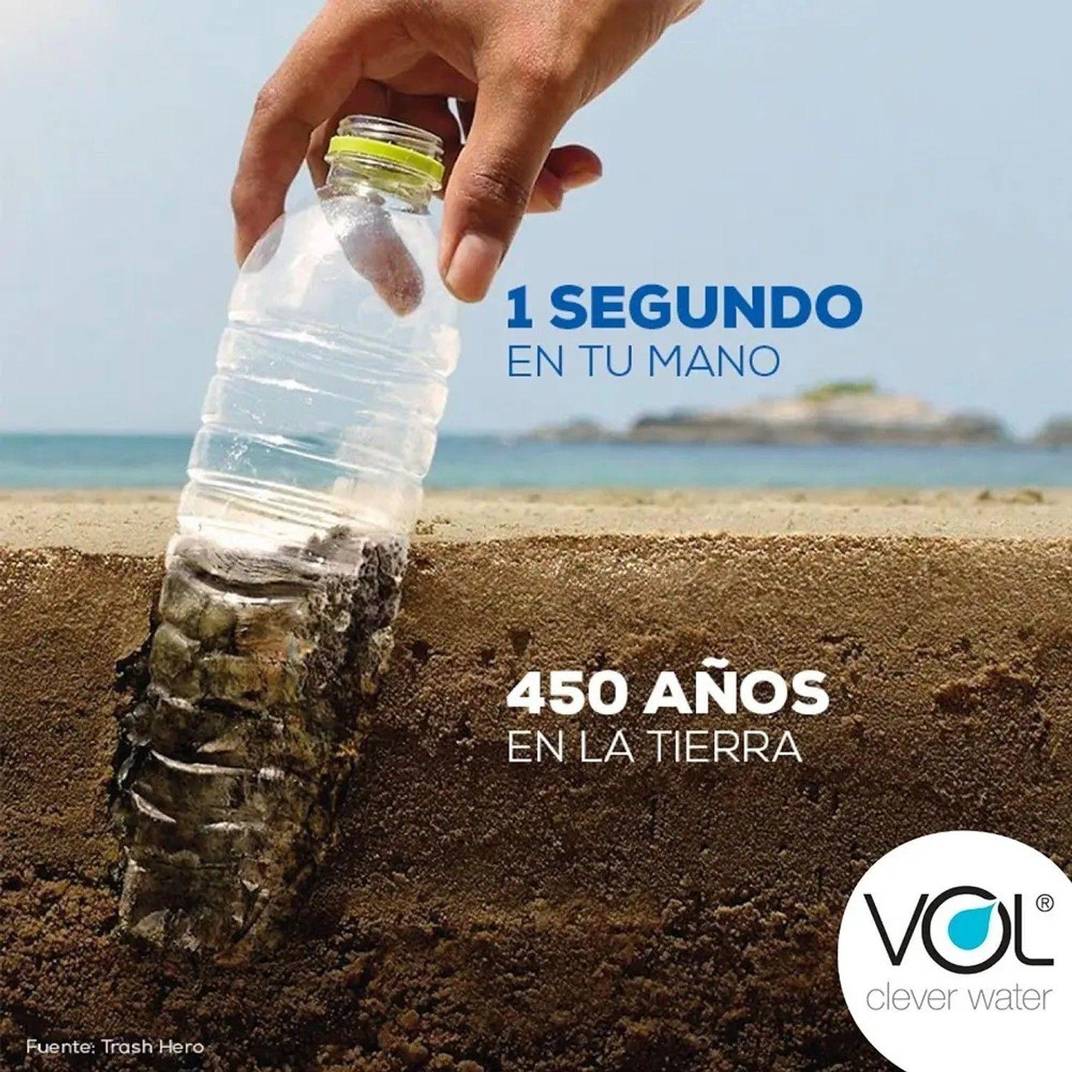 Botella De Agua Con Filtro Disruptor Vol 700ml Libre Bpa-3