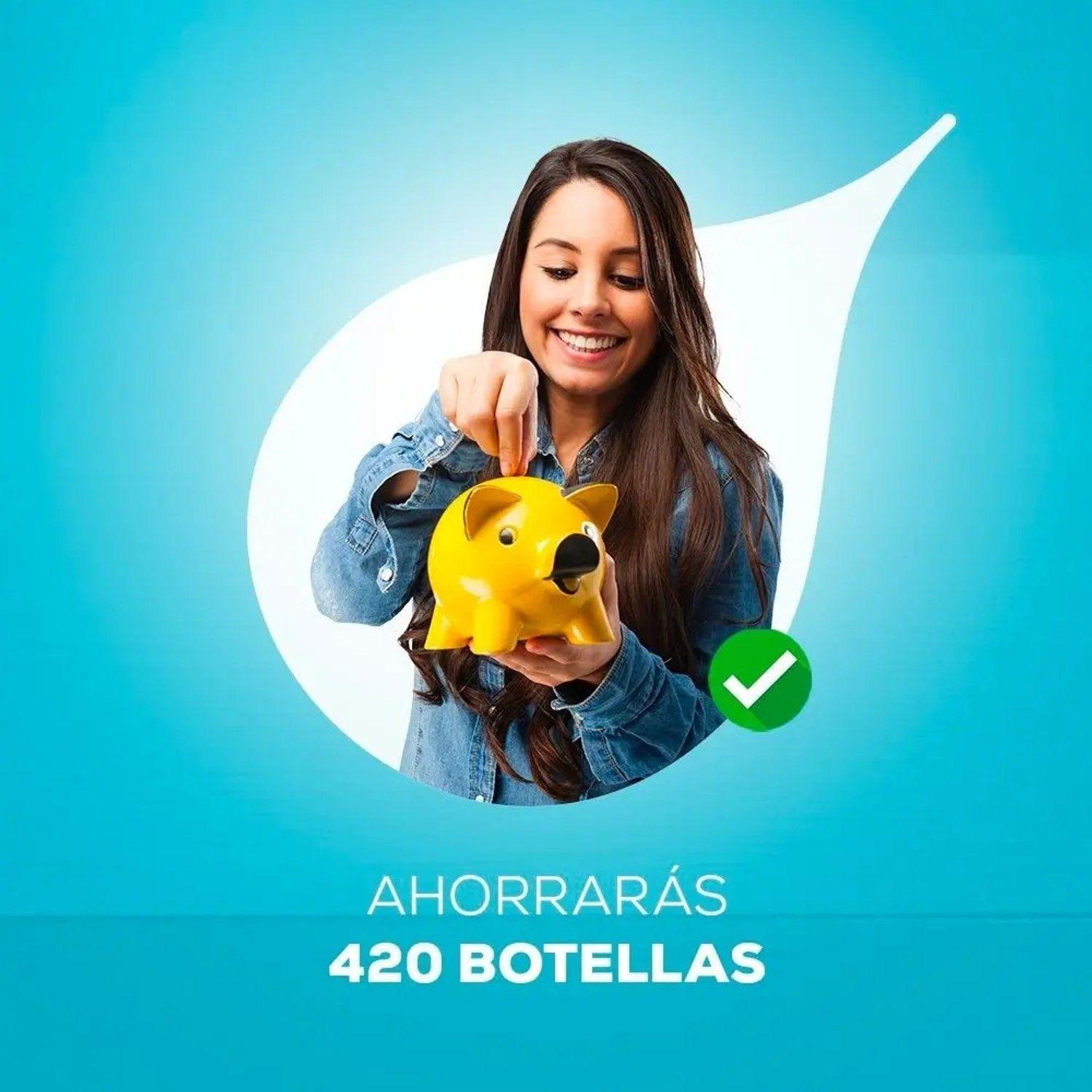 Botella De Agua Con Filtro Disruptor Vol 700ml Libre Bpa-4