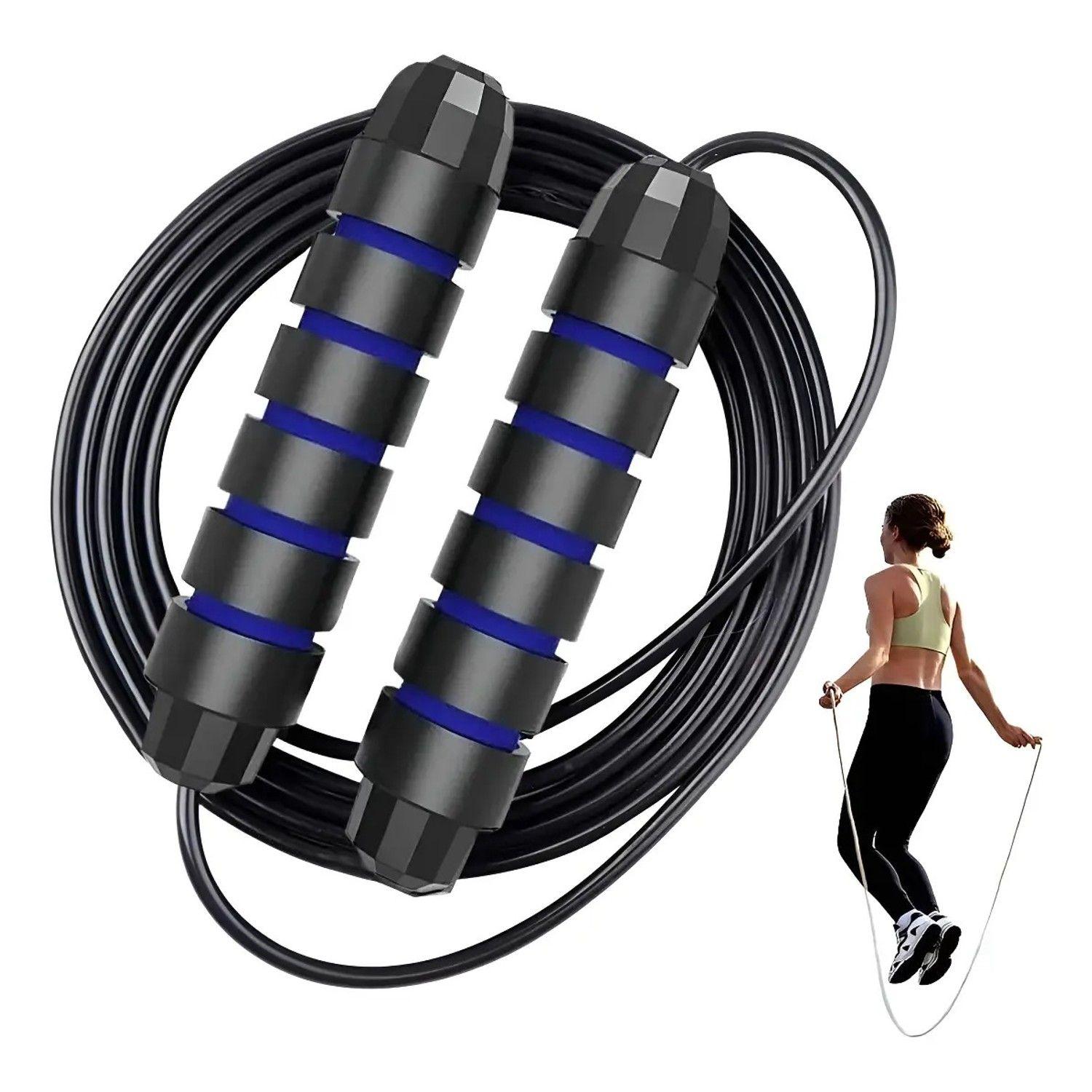 Cuerda De Saltar Regulable Deportes Boxeo Funcional Crossfit-0