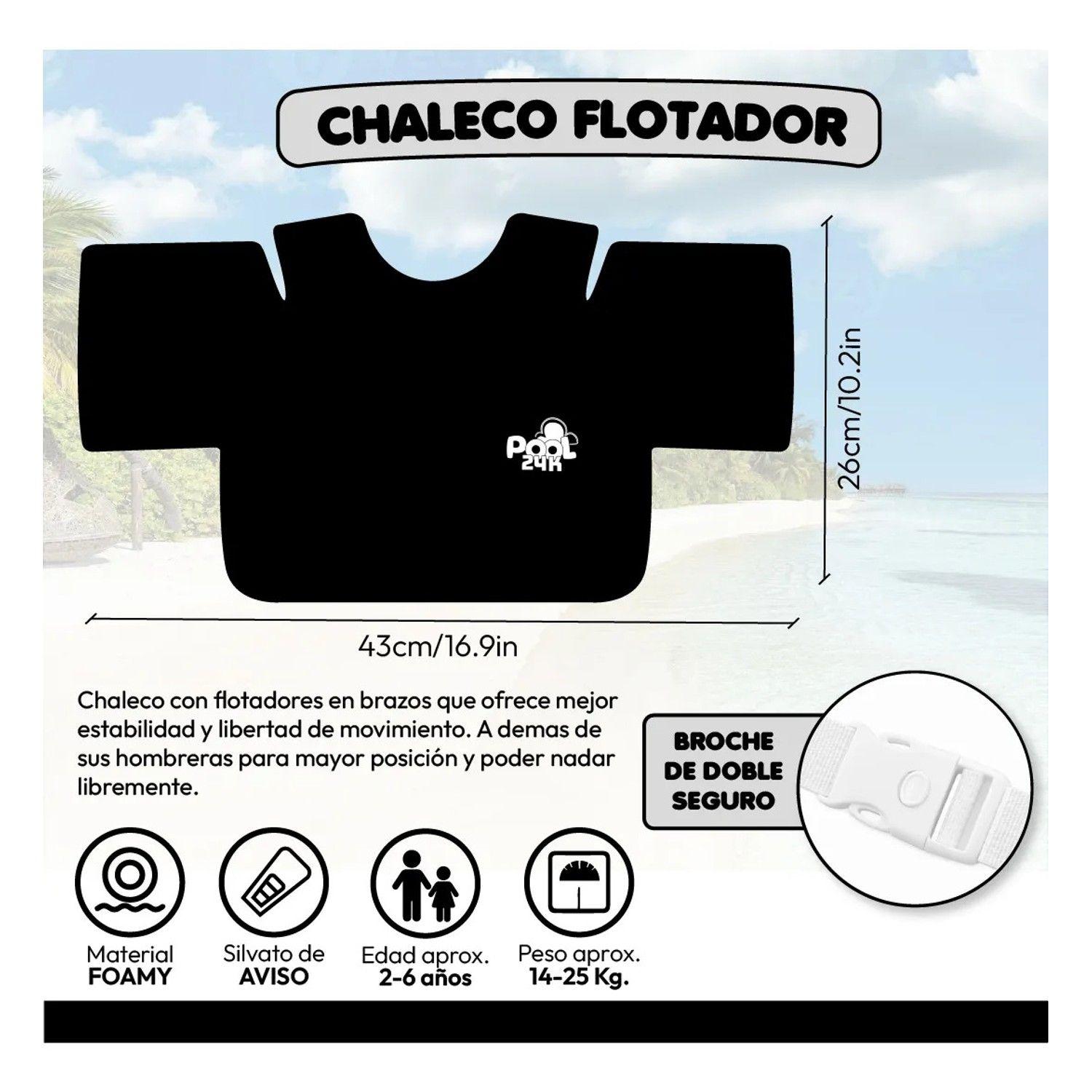 Chaleco Flotador Alitas Unicornio 2 A 6 Años Niñas Piscina-2