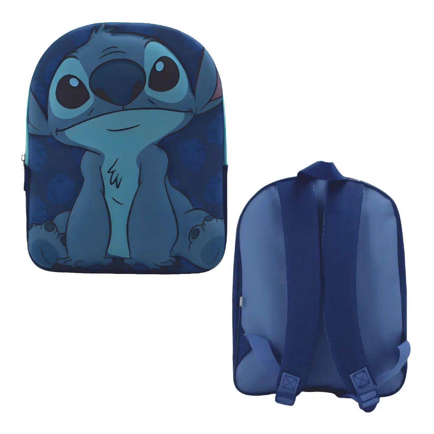 Mochila Stitch 3d Escolar Infantil Niña Disney Original-2