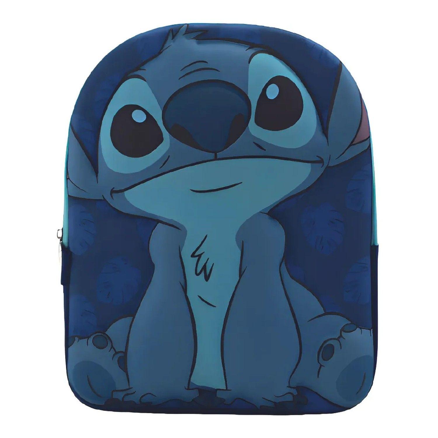 Mochila Stitch 3d Escolar Infantil Niña Disney Original-3