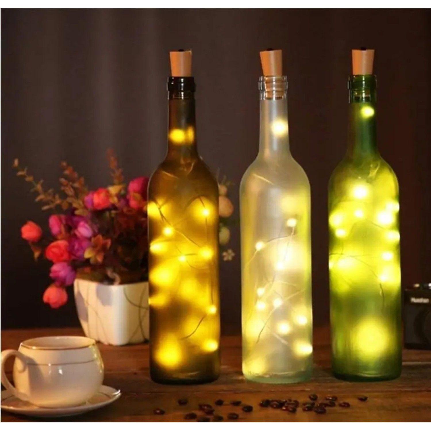 Luces Corcho Micro Led Hada Alambre Boda Deco Calido / Lhua-6