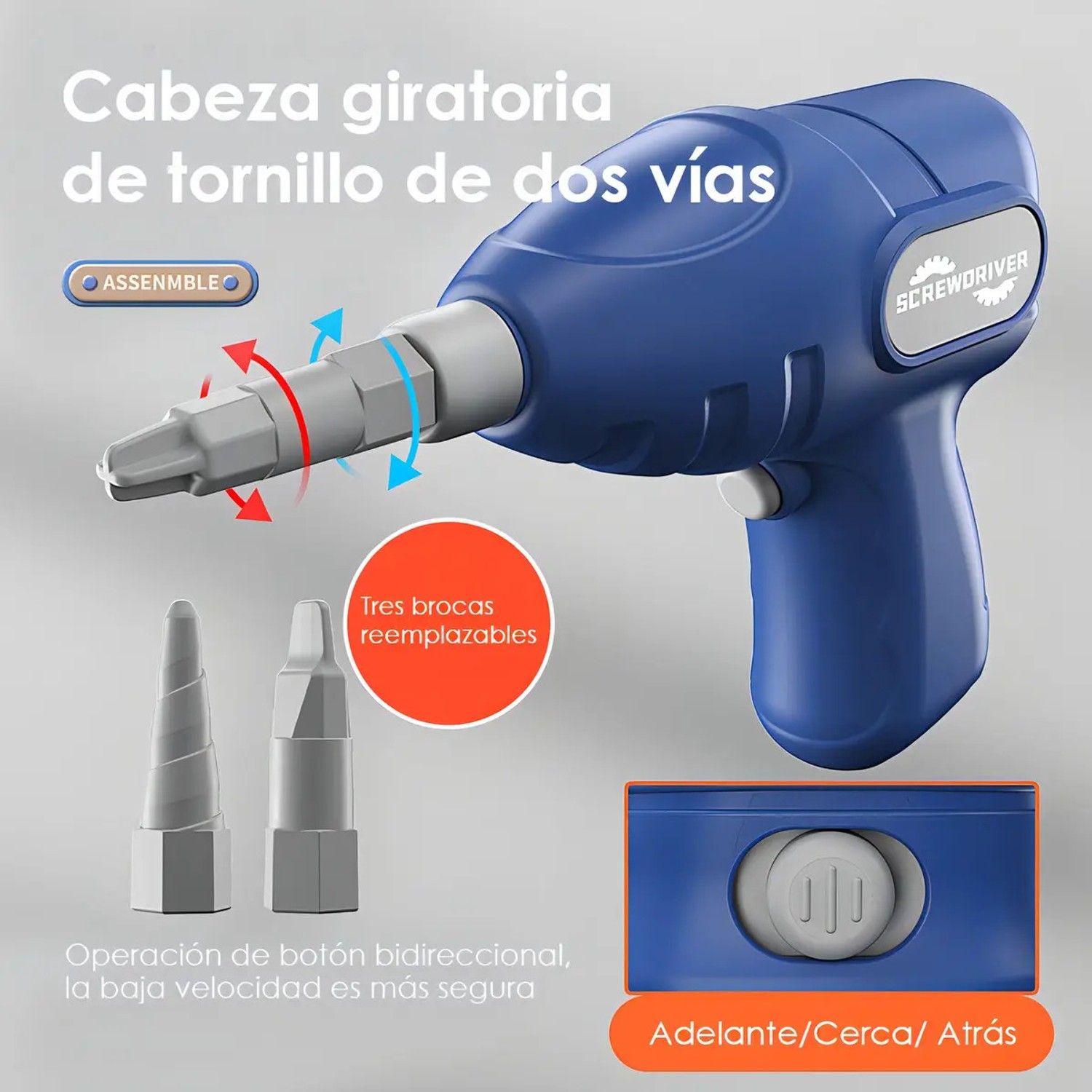 Kit De Herramientas 230pzs Juguete Bloques Infantil De Niños-5
