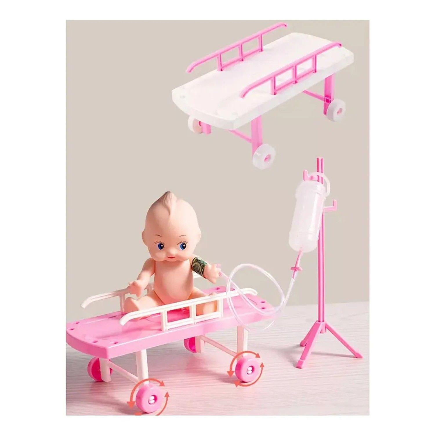 Set Doctor Juguete 75 Piezas Rosado Maletín Médico Niños Rosado-7