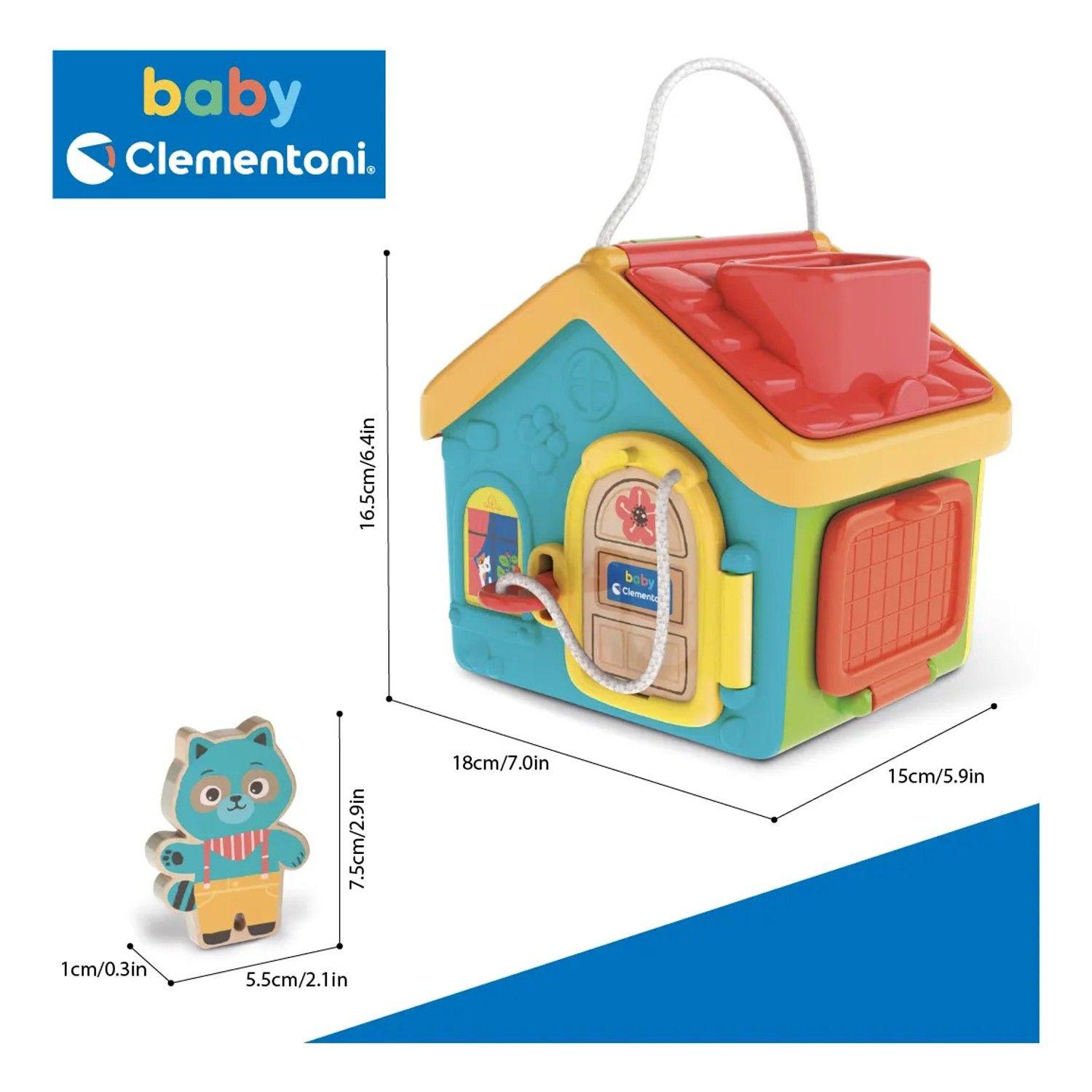 Casa Didáctica Montessori Bebe Interactivo Baby Clementori-3