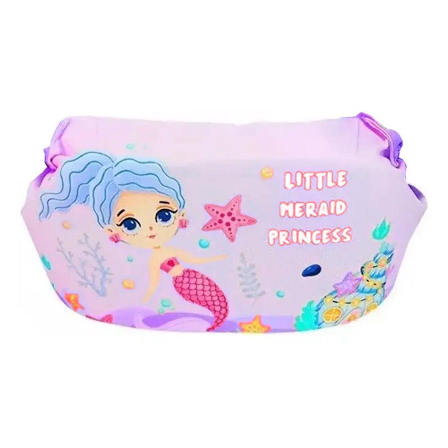 Flotador Con Alitas Sirena Bebe Rosado 2 A 6 Años-2