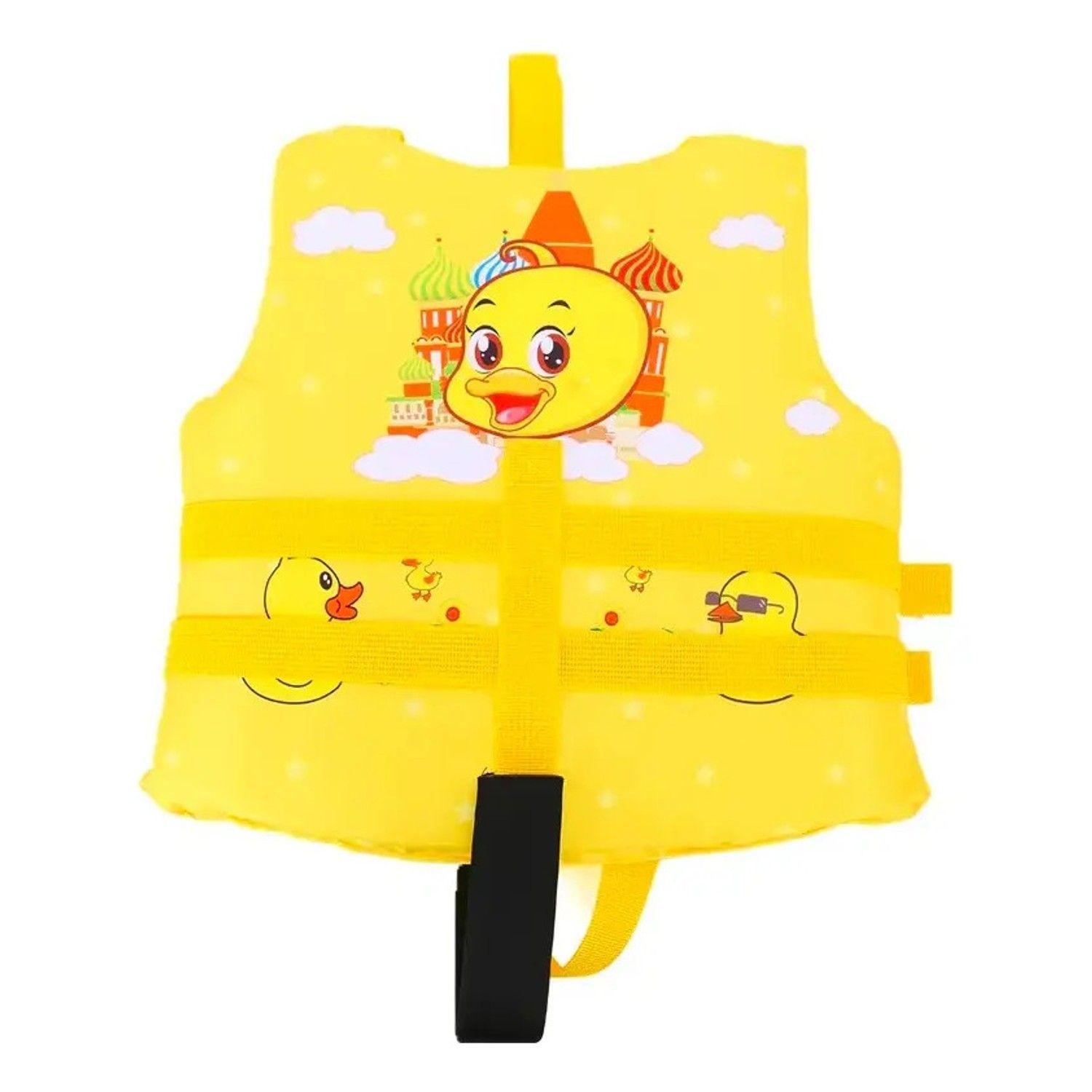Chaleco Flotador Niños Patito Natación Seguridad Piscina-2