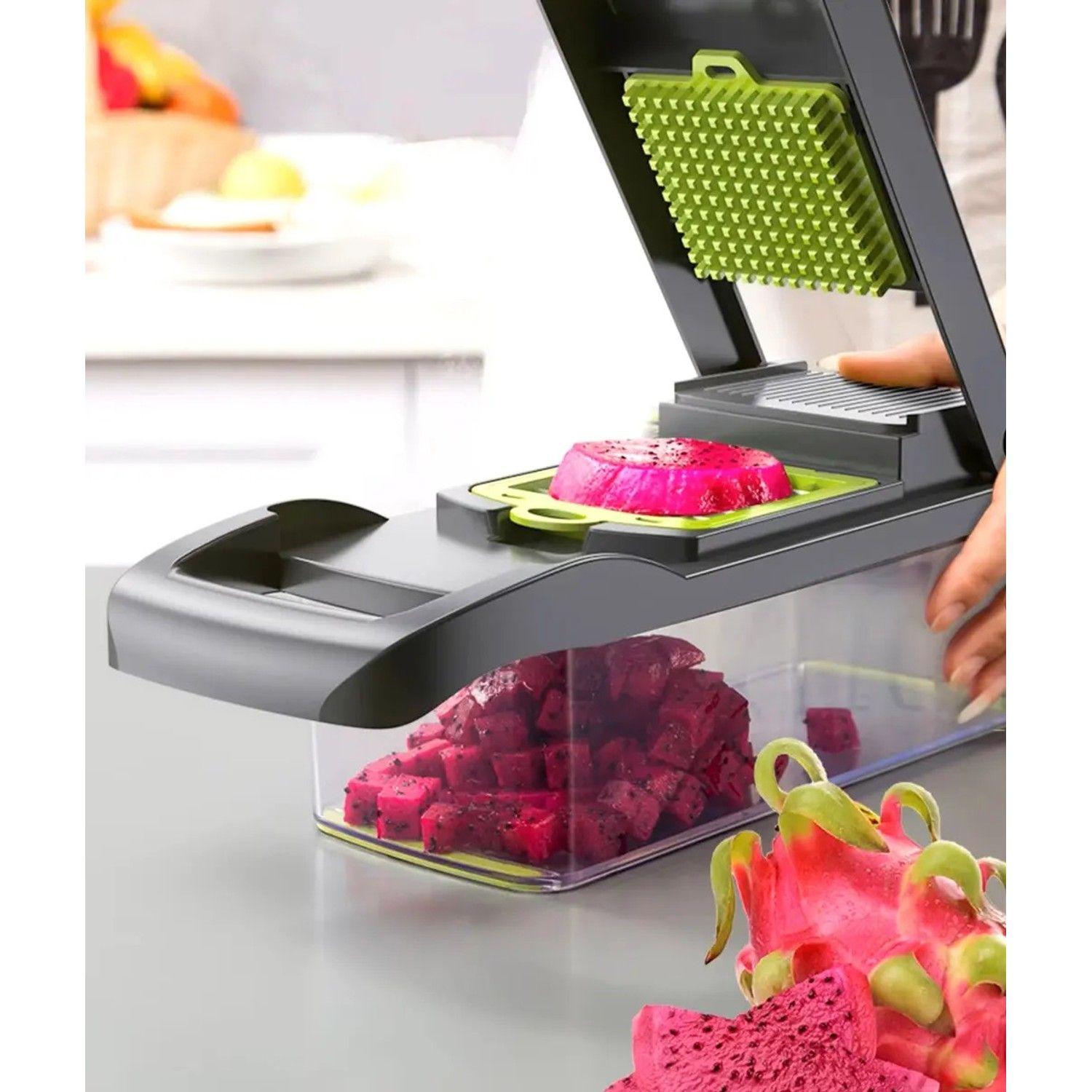 Cortador Verduras 14 En 1 Multifuncional Mandolina Rallador-4