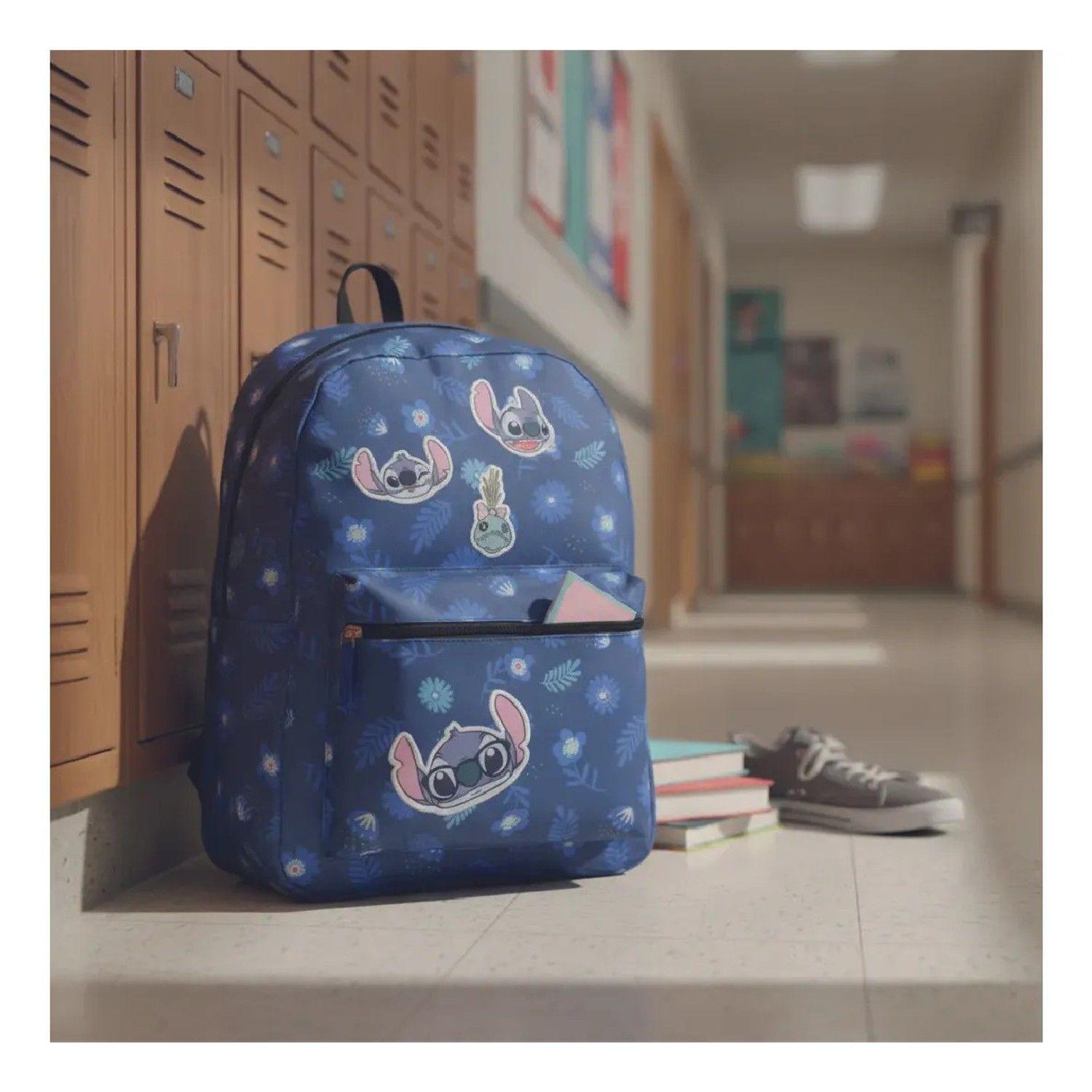 Mochila Stitch Escolar Disney Original Infantil Diseños-2