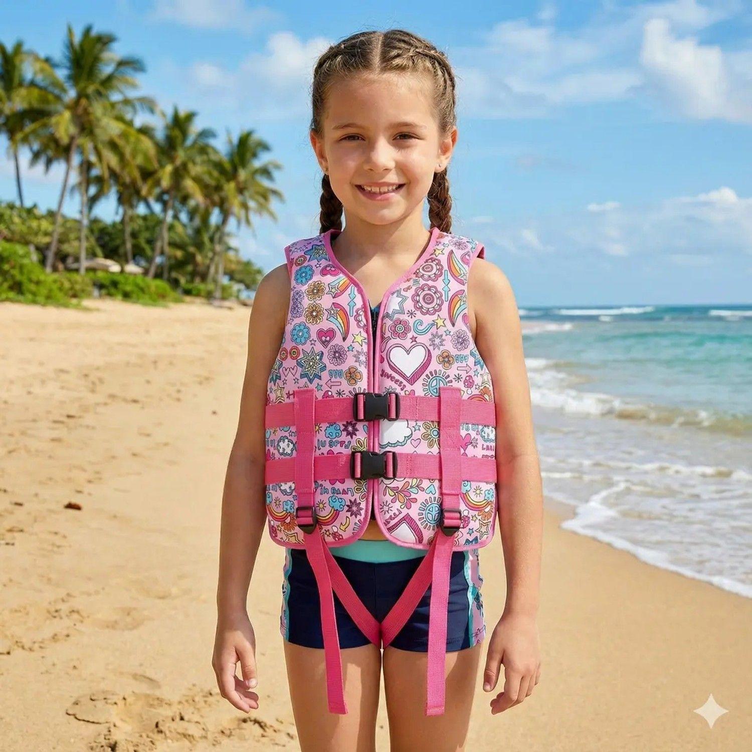 Chaleco Salvavidas Infantil Ajustable Love -4