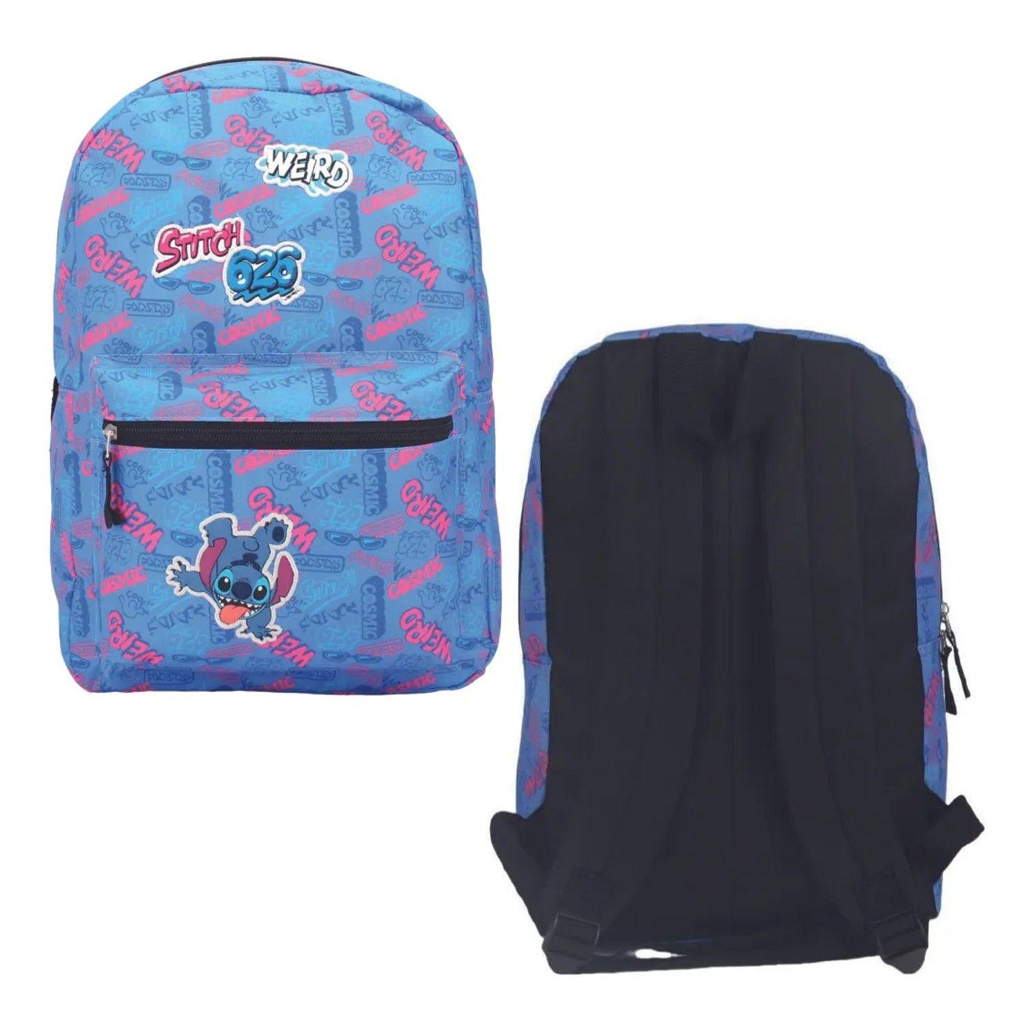 Mochila Stitch Escolar Disney Original Infantil Diseños-4