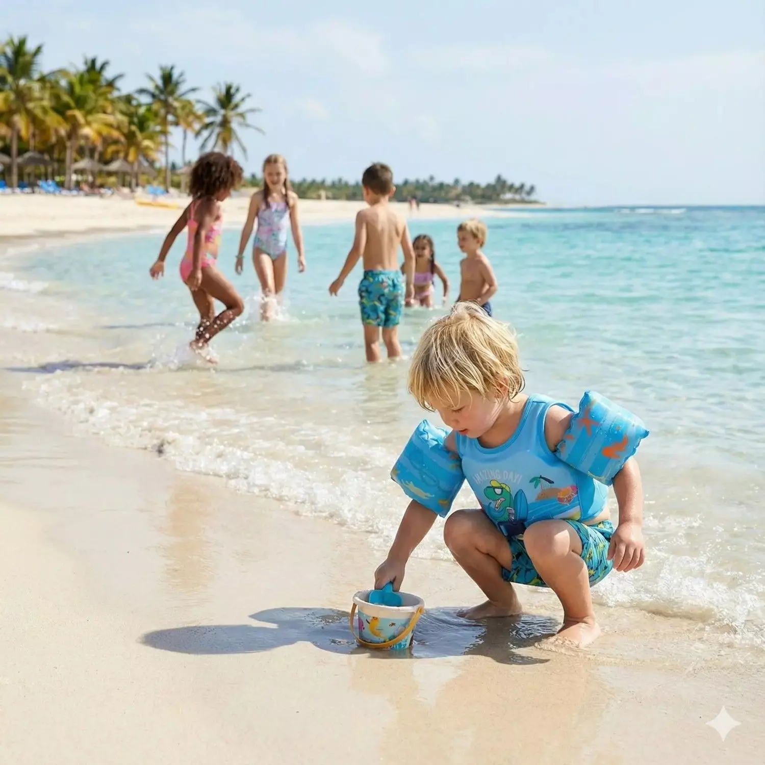 Chaleco Flotador Dinosaurio Niños 4 A 8 Años Piscina Verano-3