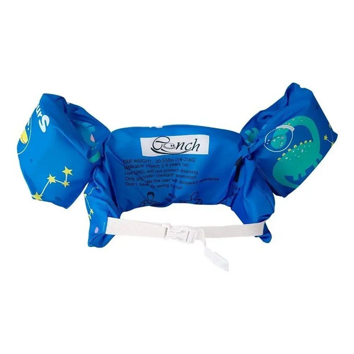 Flotador Con Alitas Niño Dino Astronauta Chaleco 2 A 6 Años-3