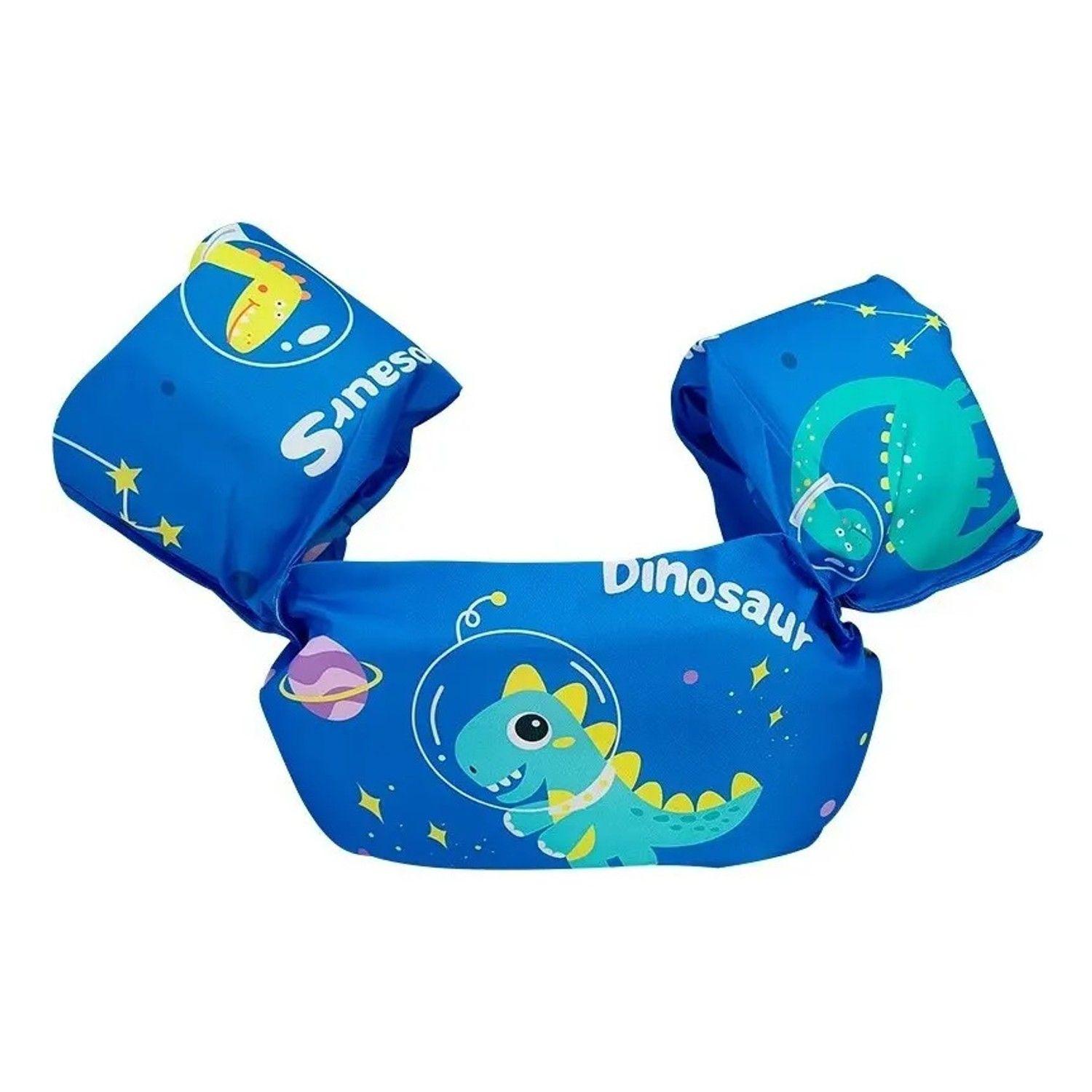 Flotador Con Alitas Niño Dino Astronauta Chaleco 2 A 6 Años-5