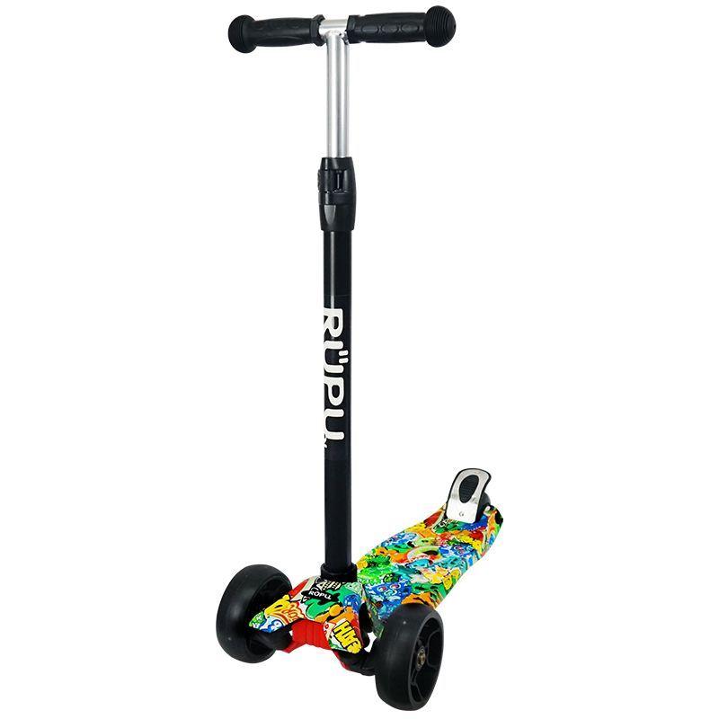 Scooter Monopatin Rupu Lucky Style Niños Regulable Rueda Led-1