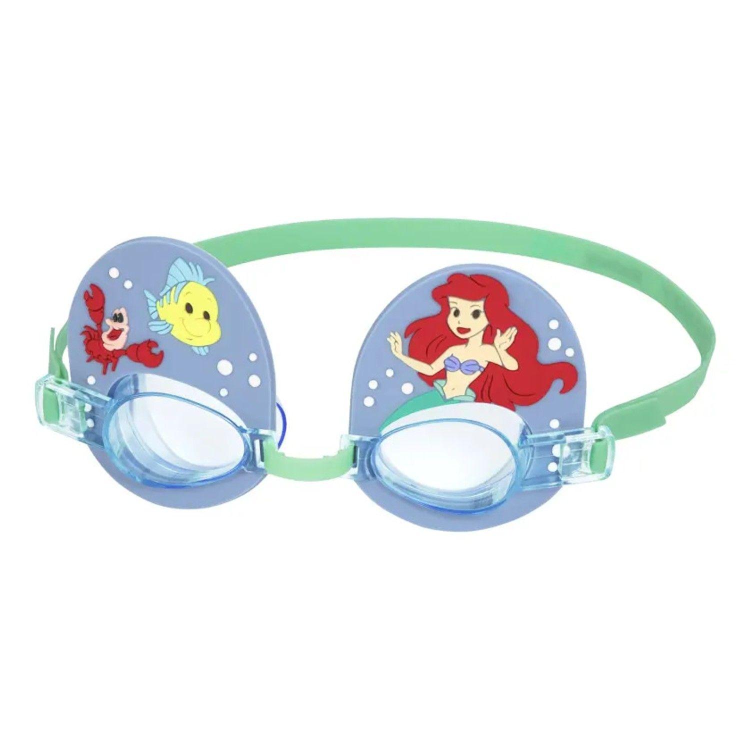 Lentes De Natación La Sirenita Disney 3+ Niñas Bestway 9103c-0