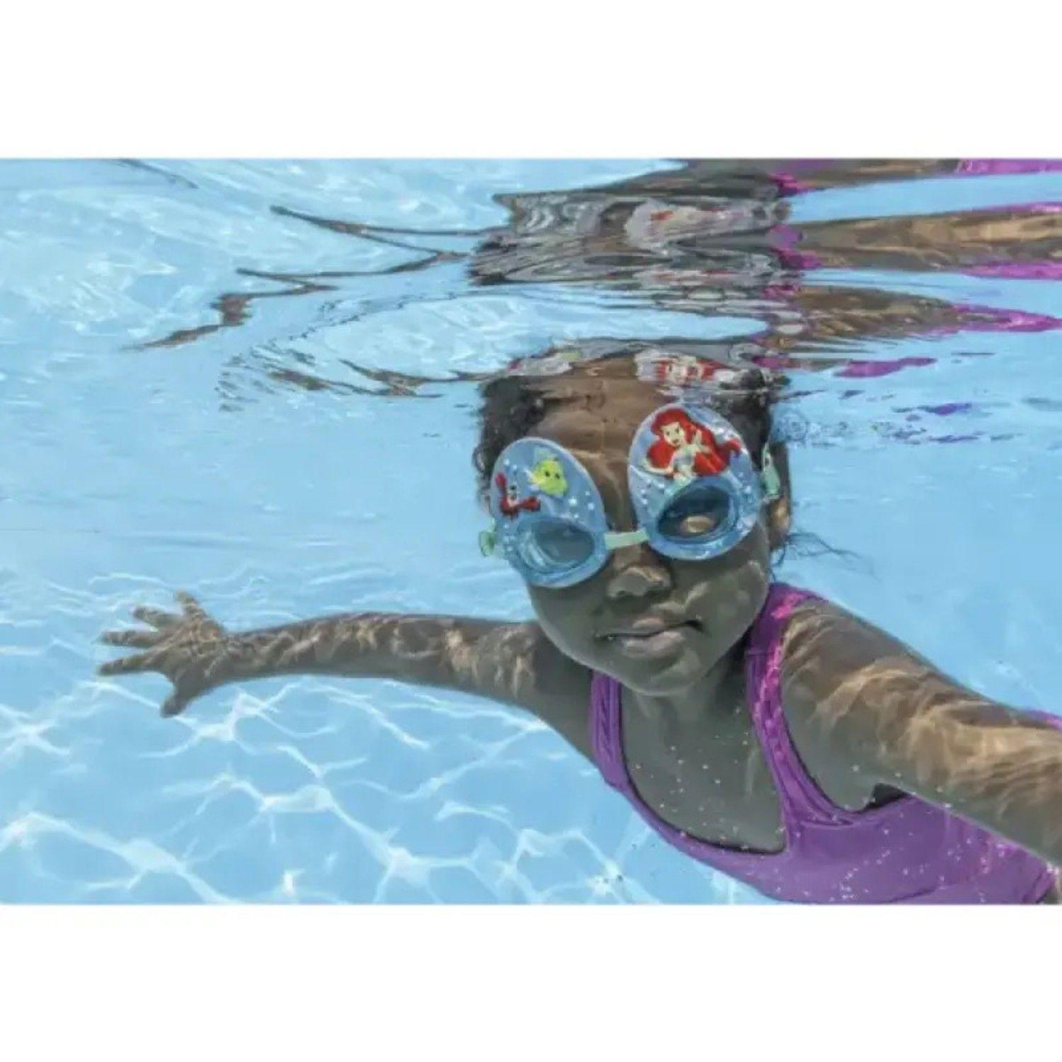 Lentes De Natación La Sirenita Disney 3+ Niñas Bestway 9103c-2