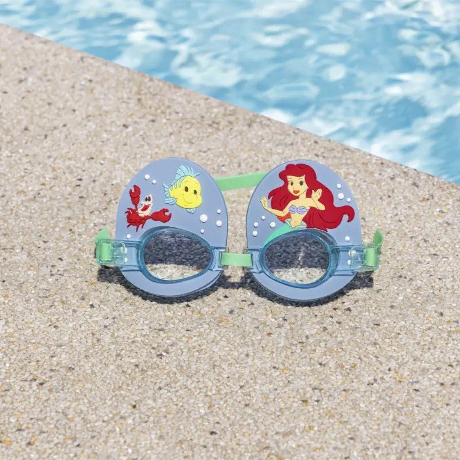 Lentes De Natación La Sirenita Disney 3+ Niñas Bestway 9103c-6
