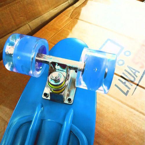 Skate Penny Patineta Celeste Ruedas Led Niños / Lhua Store Colores-2