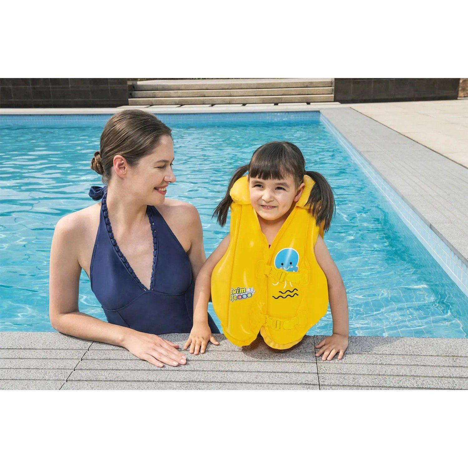 Chaleco Flotador Niño Inflable Swim Safe Bestway 32034-3