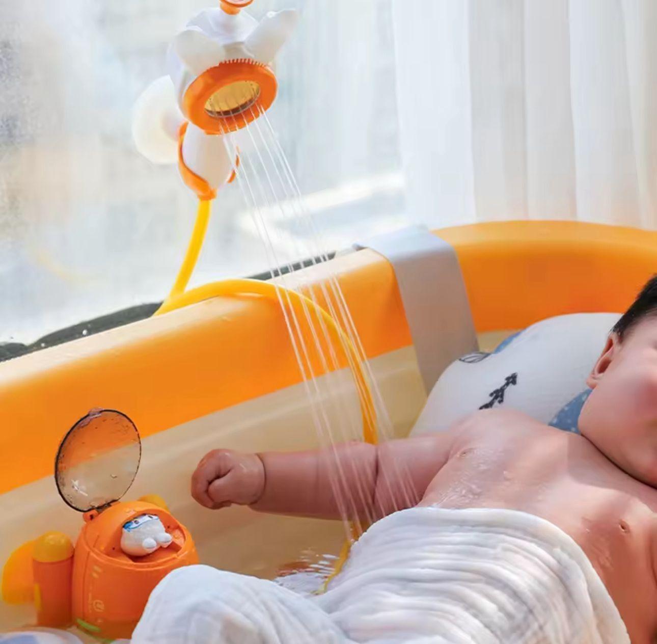 Submarino Regadera De Baño Para Bebe Juguete Ducha Tina-2