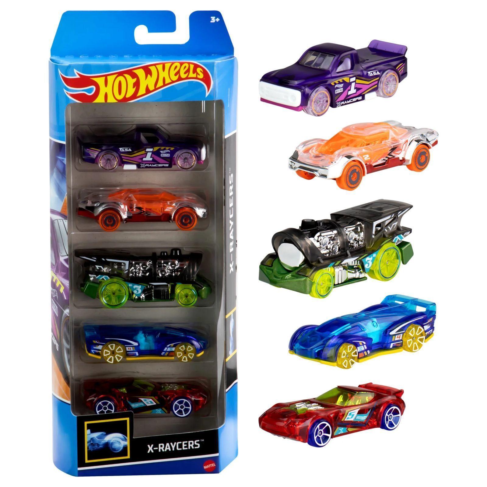 Set 5 Autos Coleccionables Vehículos Juguetes Hot Wheels-2