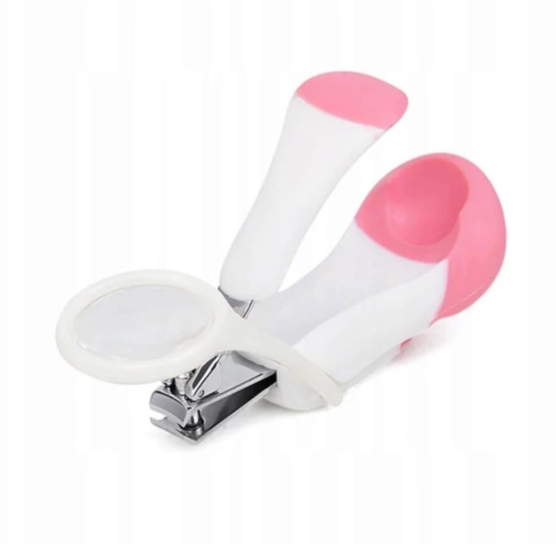 Corta U as Bebe Con Lupa higiene y cuidado Rosado-0