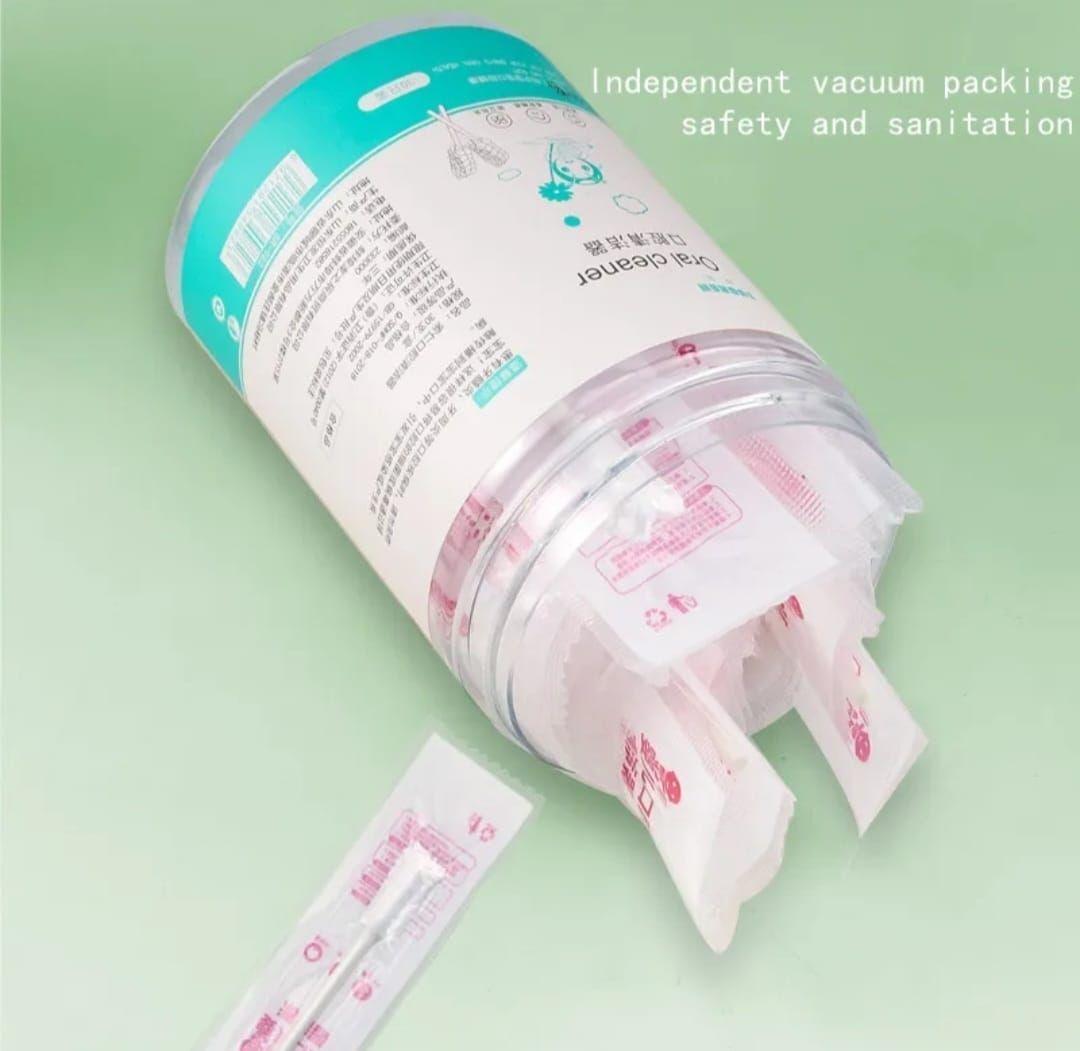 Limpiador Bucal Para Bebés - Limpiador Bucal De Gasa-3
