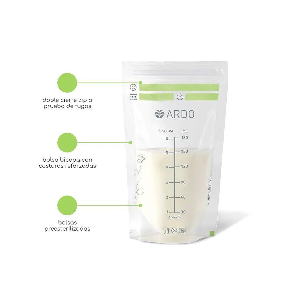 Bolsa De Almacenamiento De Leche Materna Ardo 50pzs-2