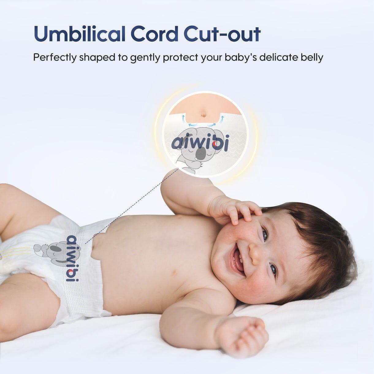 Pañales Premium Aiwibi Ultra Suave Rn Recién Nacido-2