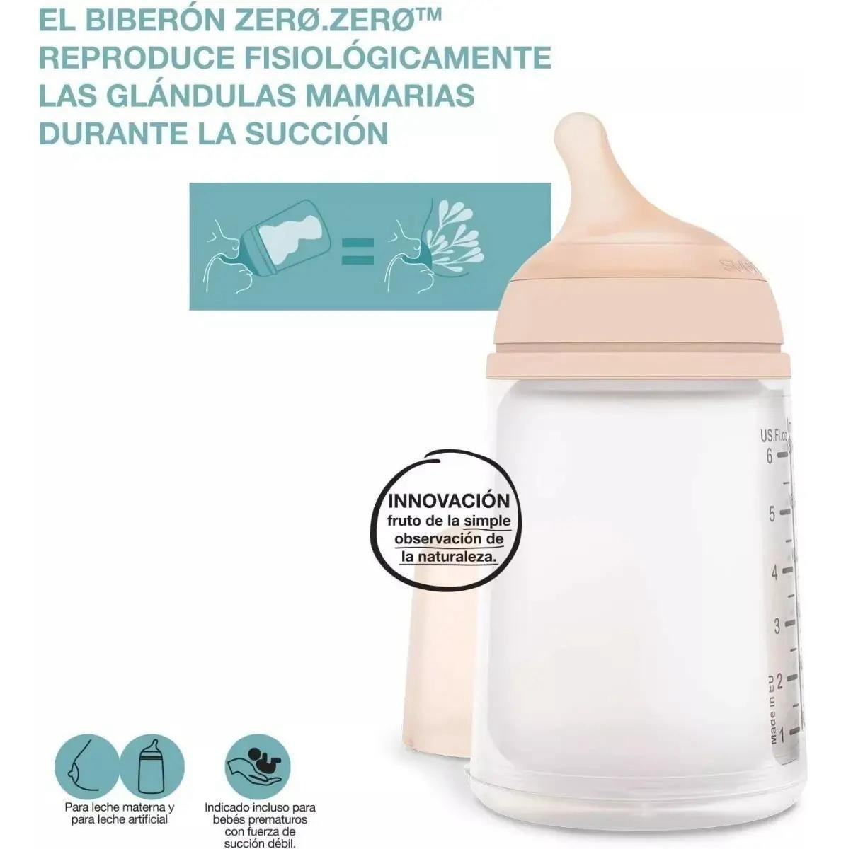 Mamadera Anti colico Zero Zero 270ml Flujo Medio Suavinex-2