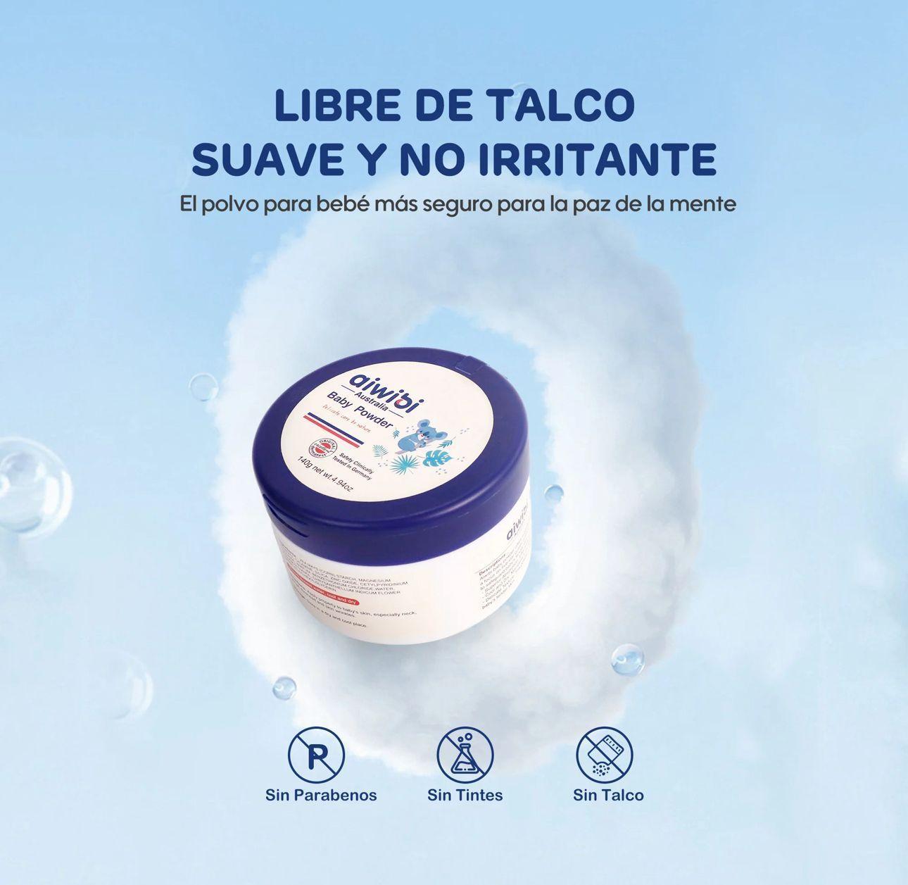 Polvo Corporal Para Bebe Sin Talco Aiwibi-6