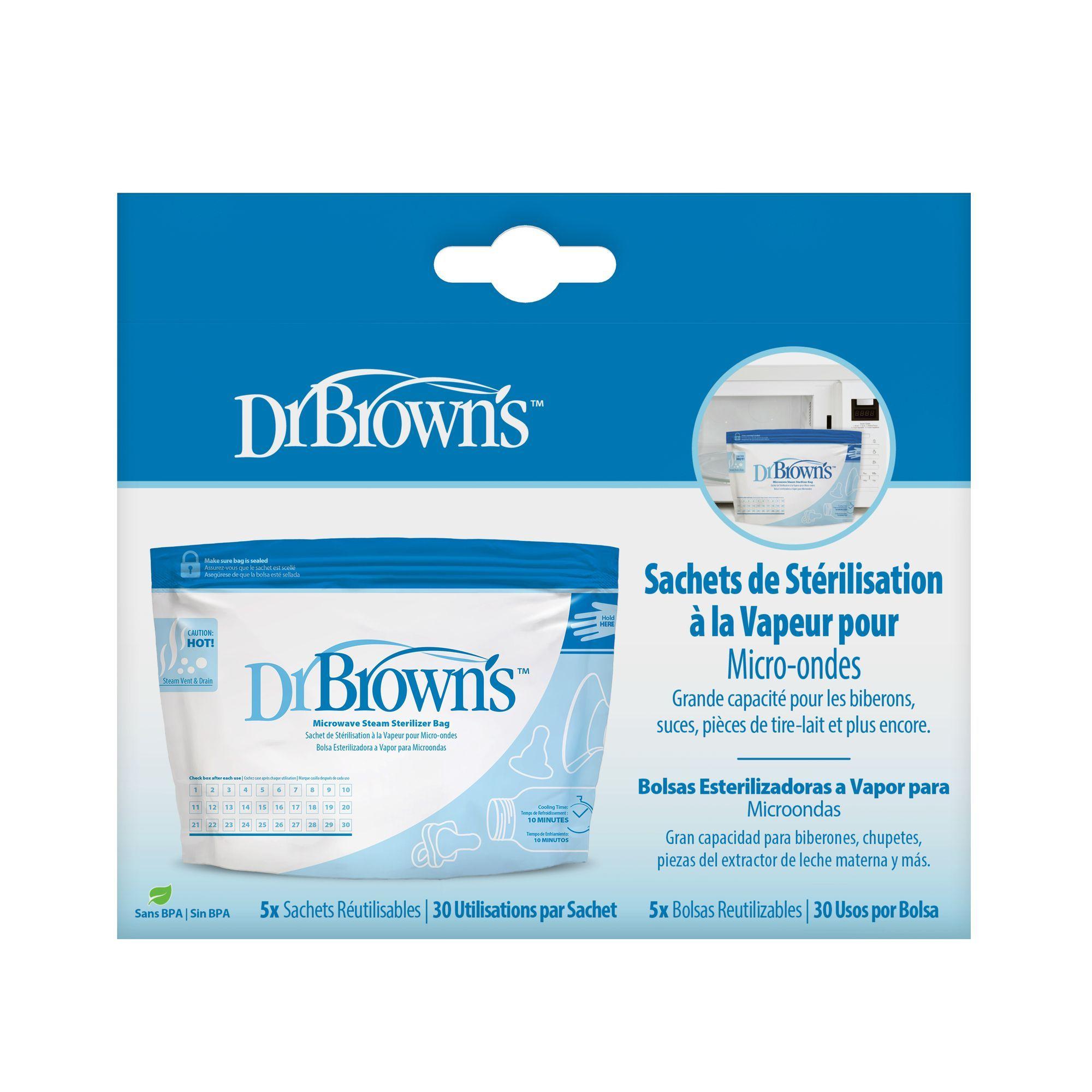 Bolsas Para Esterilizar Al Microondas 5un Dr Brown s-2