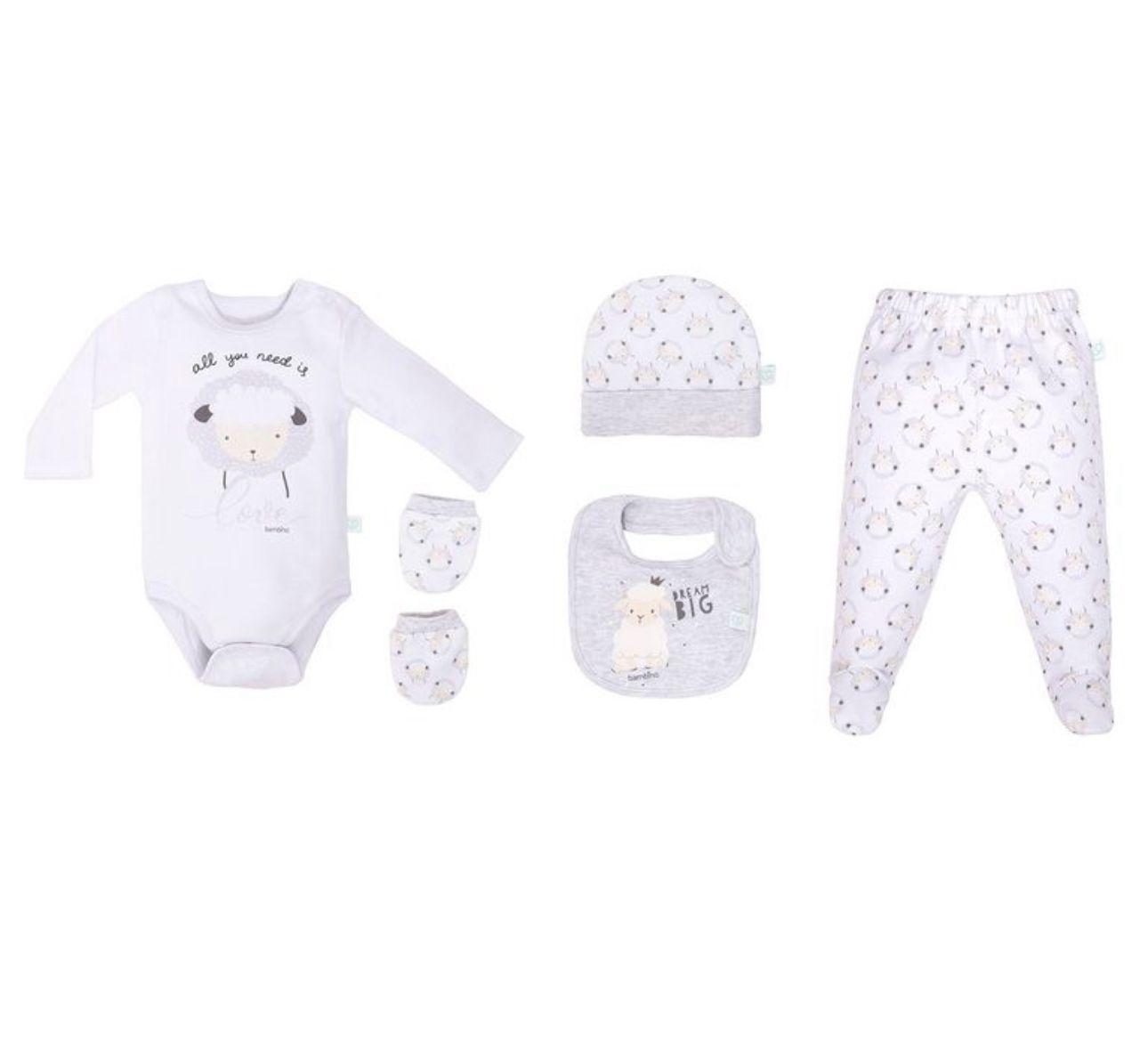 Set 5 Piezas Bambino Mi Primer Regalo Ovejita-1