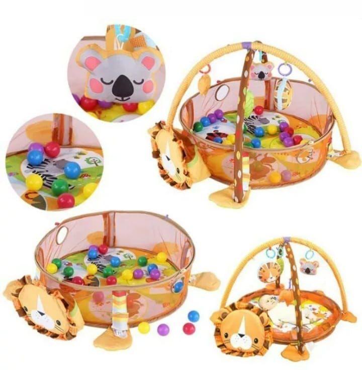 Gimnasio Para Beb s 3 En 1 Con Pelotas Colgadero Le n-2