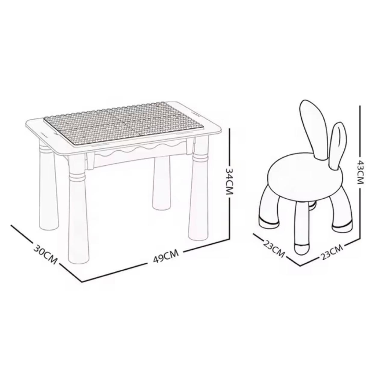 JUEGO DIDÁCTICO MESA BLOQUES DE CONSTRUCCIÓN MULTIFUNCIÓN-2