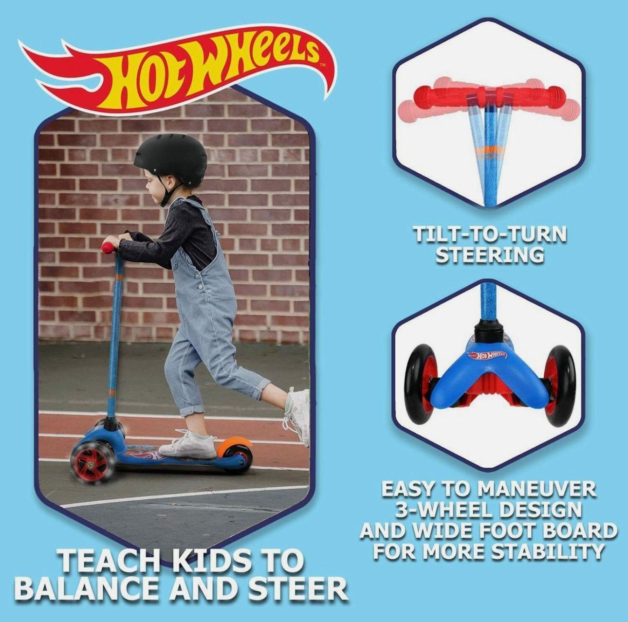 Scooter Hot wheels Juegos Niños-2