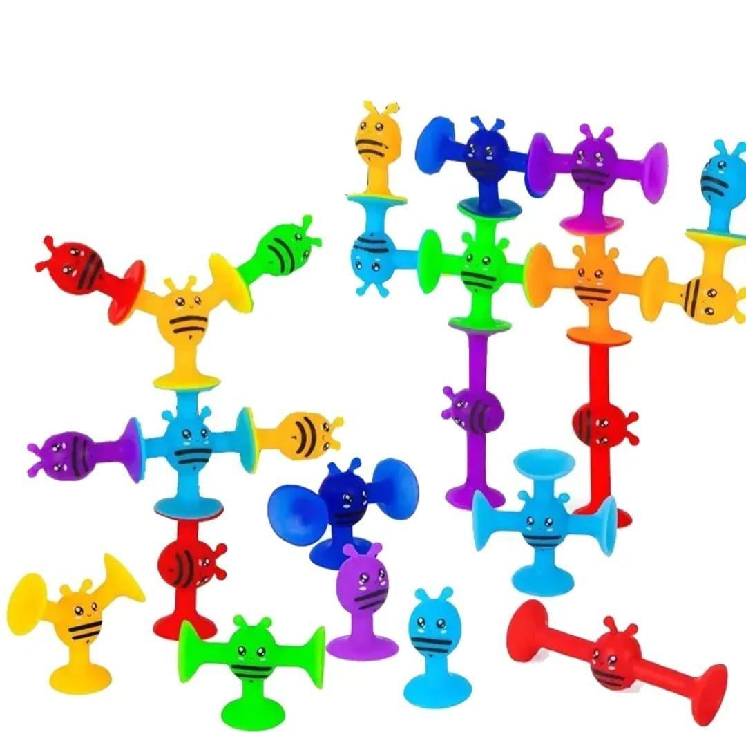 Juguete Educativos De Construcción Con Ventosa Para Niños-2